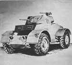 Staghound Armoured Car Mk.I from the front 