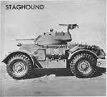 Staghound Armoured Car Mk.I from the left 