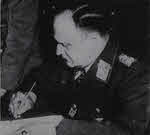 General Stumpff signs surrender at Berlin 