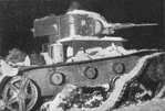 T-26 Model 1933 Light Tank disabled in Finland 