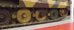 Road wheels on Tiger II 