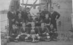 The champion football team of HMS Topaze