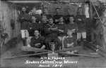 The winning Stokers Cutters Crew, March 1916, on HMS Topaze