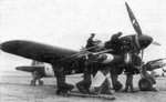 Hawker Typhoon IB being prepared for operations