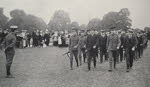 Volunteers drill in Hyde Park, 1914 