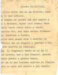 Lt D.W. Gay's War Effort - Letter from Ancona 