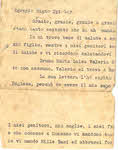 Lt D.W. Gay's War Effort - Fragment of Letter 