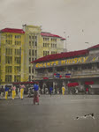 Colourized picture of wartime Calcutta 