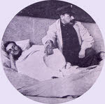 Wounded German at Haelen, 1914 