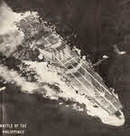 Zuiho after suffering damage at Cape Engano 