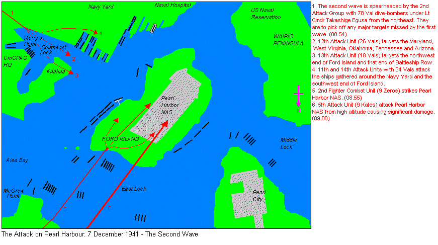 Attack on Pearl Harbor: 7 December 1941 - The Second Wave 