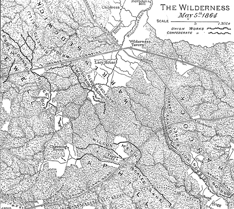Battle of the Wilderness, 5 May 1864