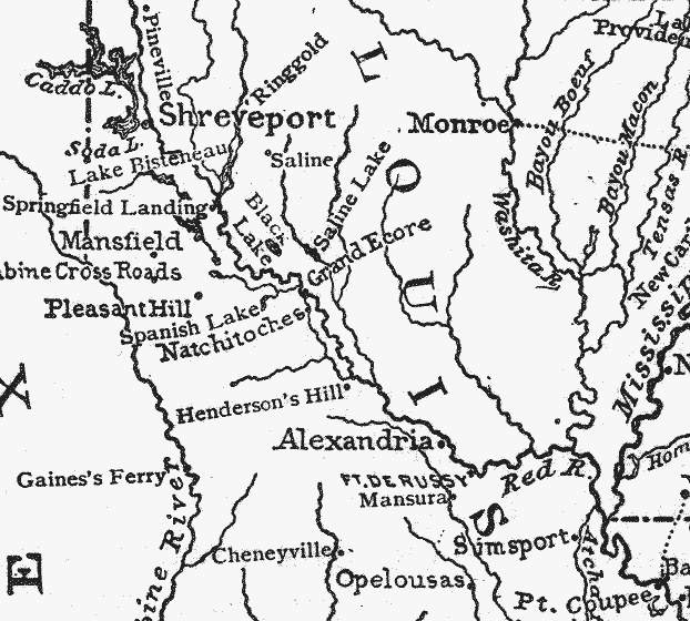 Red River to Shreveport