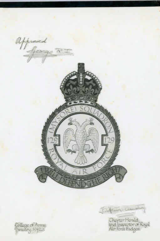 No.129 Squadron Badge 