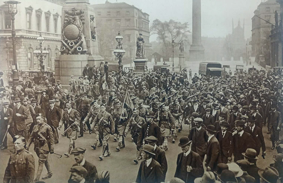 1st Battalion of the London Scottish, London, 1919 