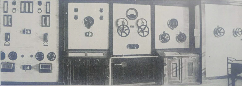 20kw transmitting switchboard, Cologne, 1919 