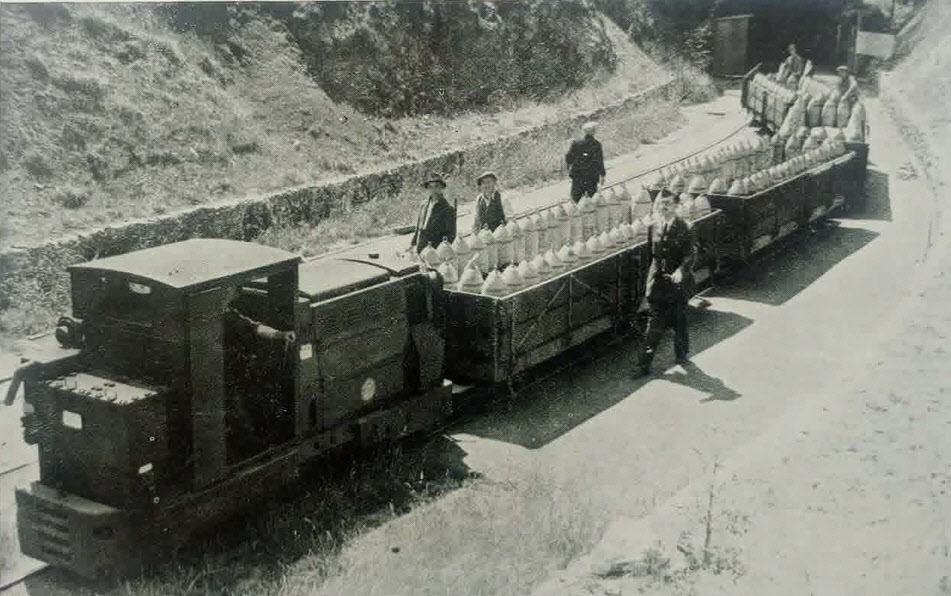 Ammo train at RAF Fauld 