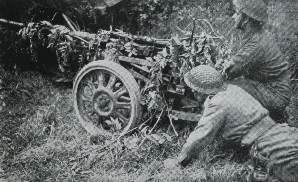 British troops with 2.8cm schwere Panzerbuchse 41 
