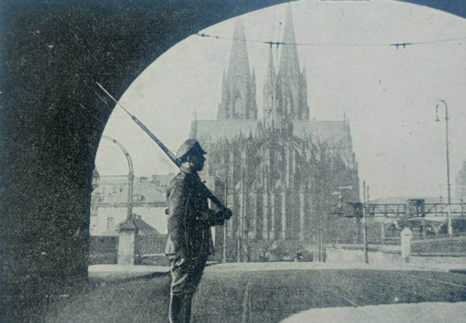 Solder of 51st Durham Light Infantry, Bonn, 1919 