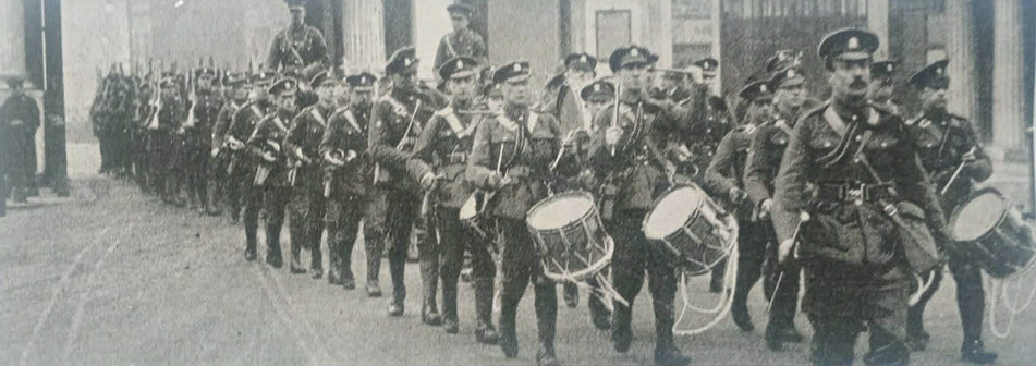 53rd Battalion Welsh Regiment, Hyde Park, 1919 