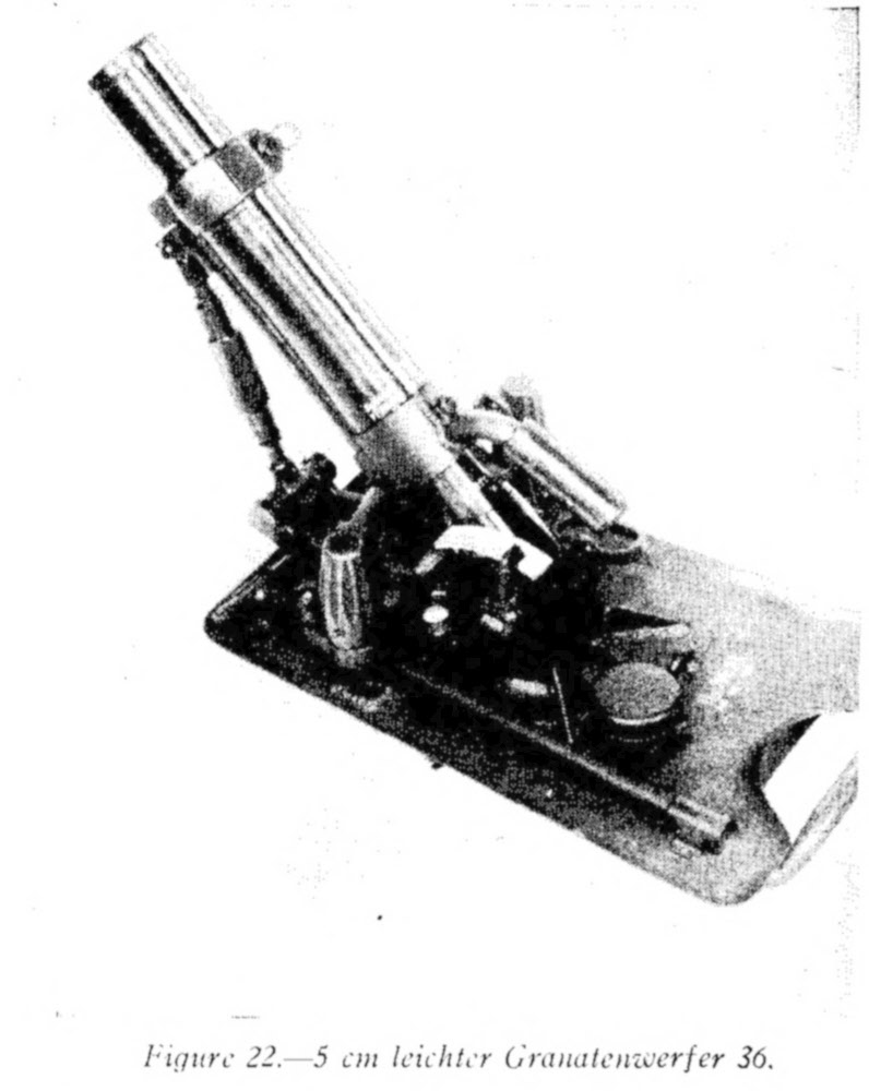 5cm leichter Granatenwerfer 36 from above