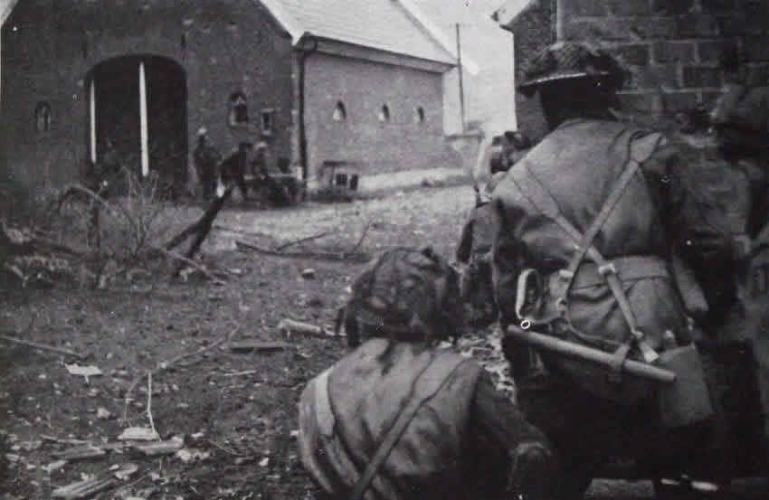 7th Armoured Division in Stadtlohn, 1945 