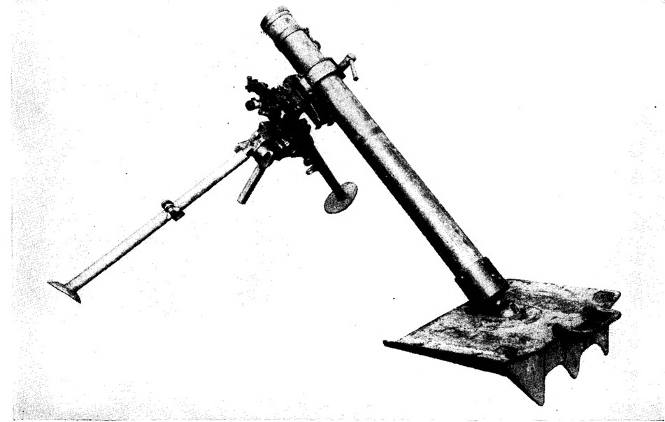 8cm Granatenwerfer 34 from the left