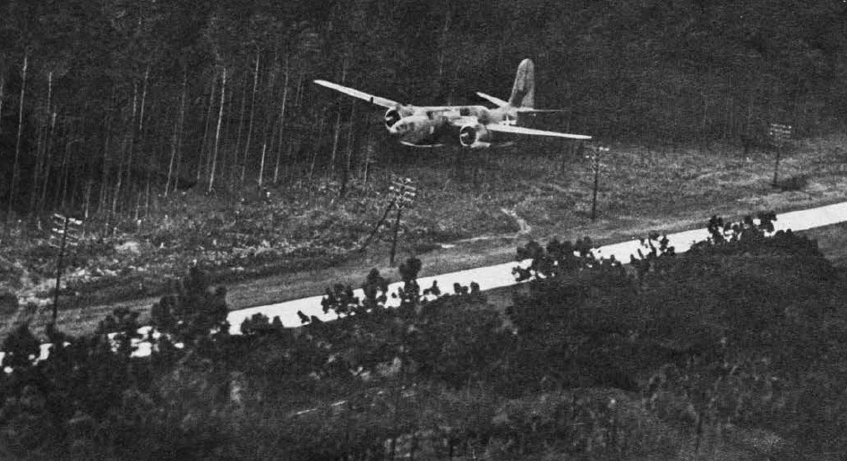 Douglas A-20 Havoc on a Practice Run 