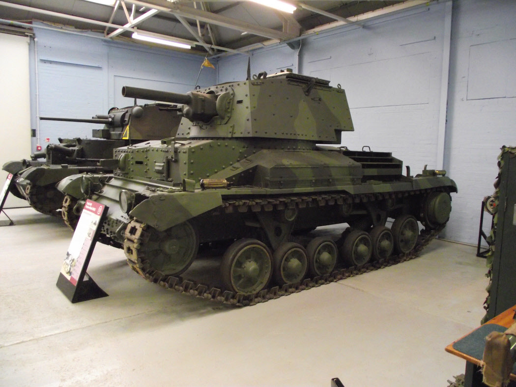 Cruiser Tank Mk IIA CS from the left