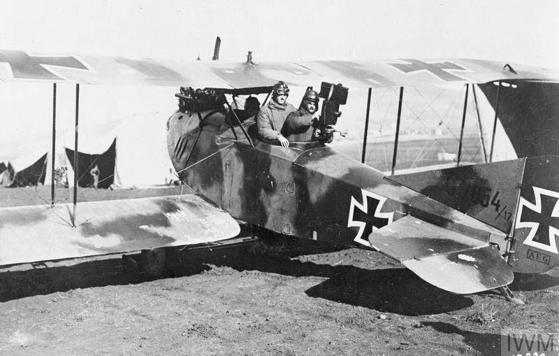 A.E.G. C.IV with cine-camera 