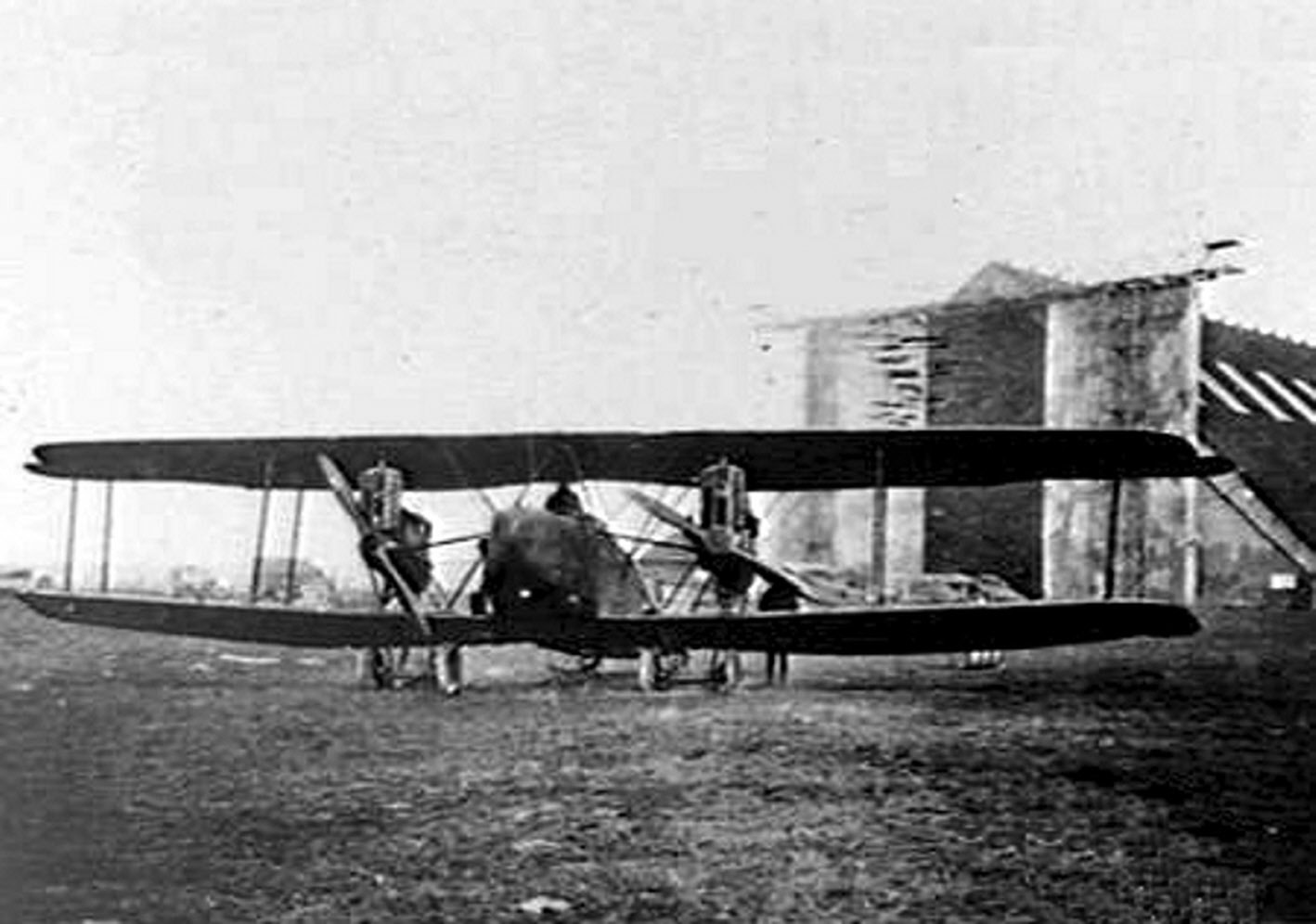 A.E.G. G.II at Fort Cognelee, 1918 