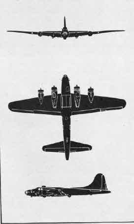 Plans of Boeing B-17F 