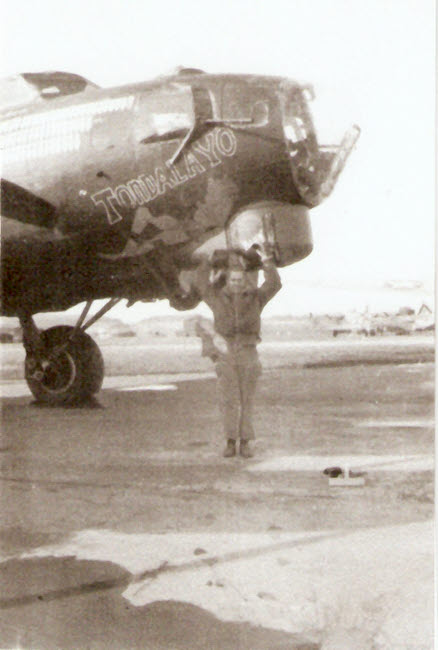 B-17G 'Tondalayo' of 406th B.S. 