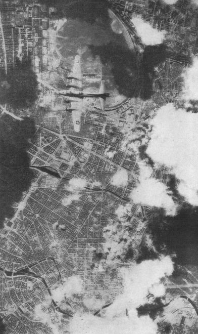 B-17 Flying Fortress over Berlin