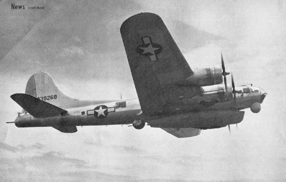Boeing B-17 on Air Sea Rescue Duty 