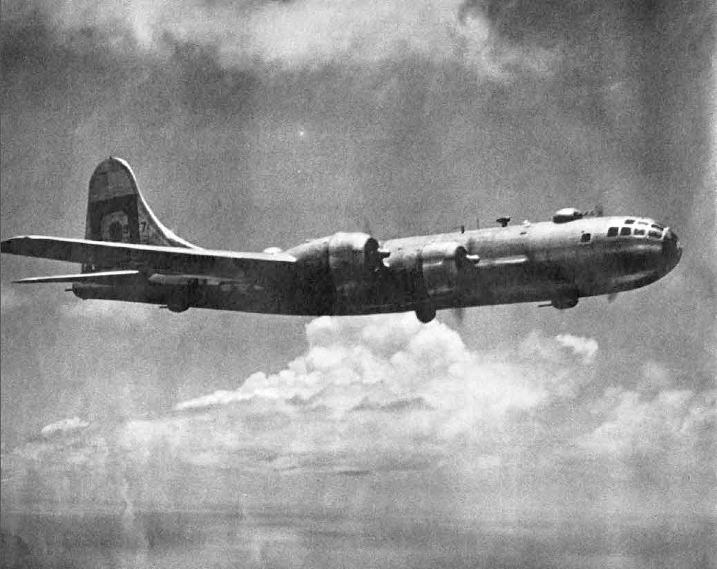 Boeing B-29 from the Right 