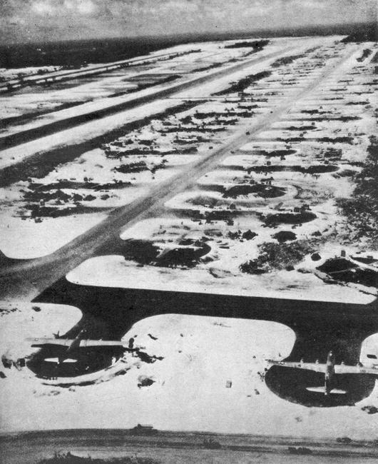 Boeing B-29 Superfortress base on Saipan
