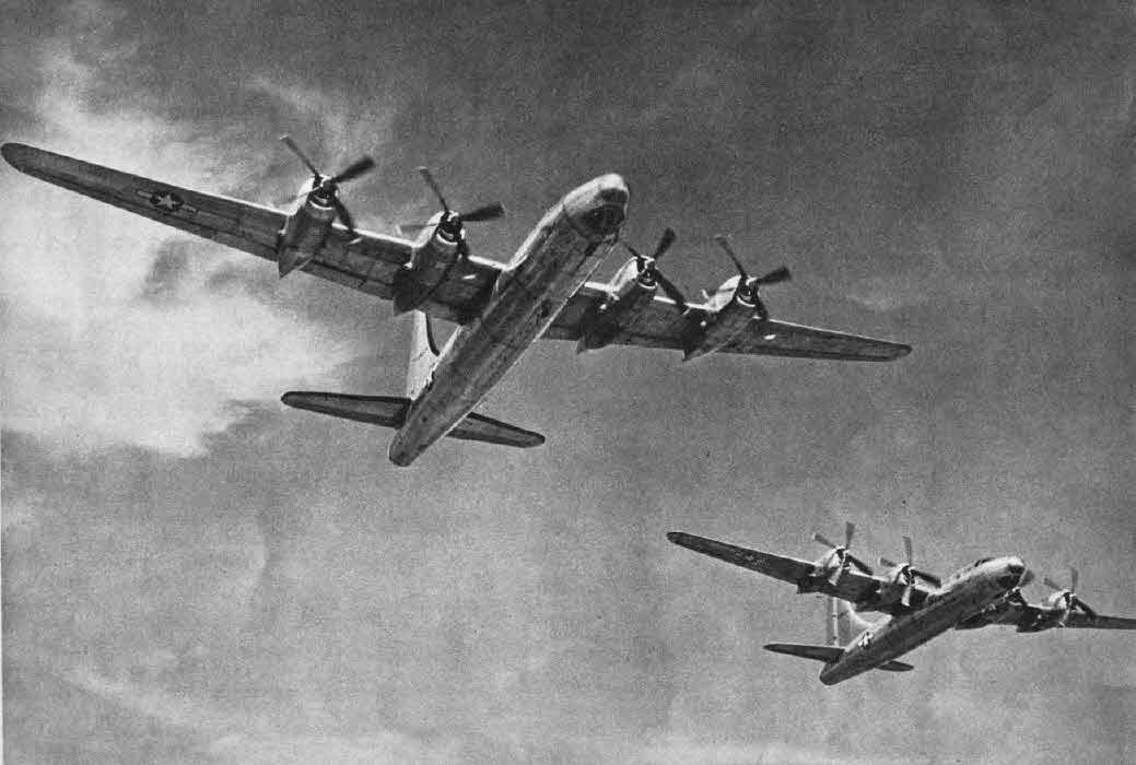 Consolidated B-32 Dominator from Below 