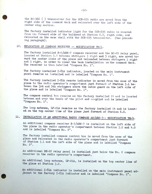 C-109 Modification Manual - p.12 Radio Modifications