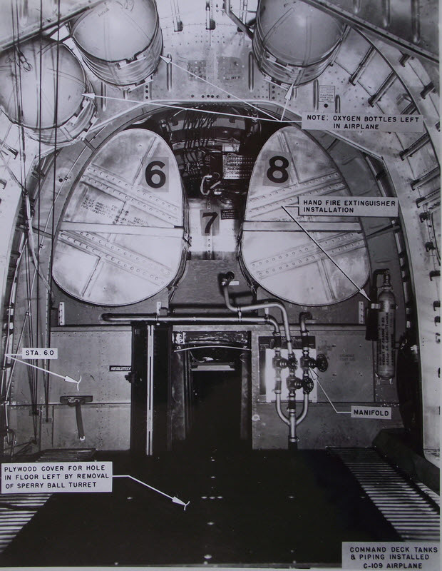 C-109 Modification Manual - p.33 Command Deck Tanks, C-109 