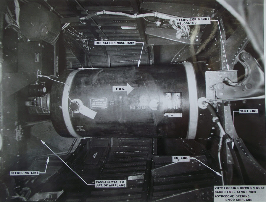 C-109 Modification Manual - p.Nose Cargo Fuel Tank, C-109 