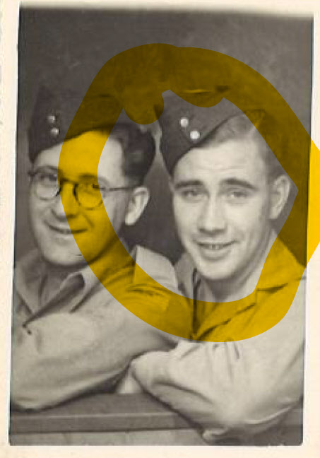 Leading Aircraftman D.C.K. England and Friend 