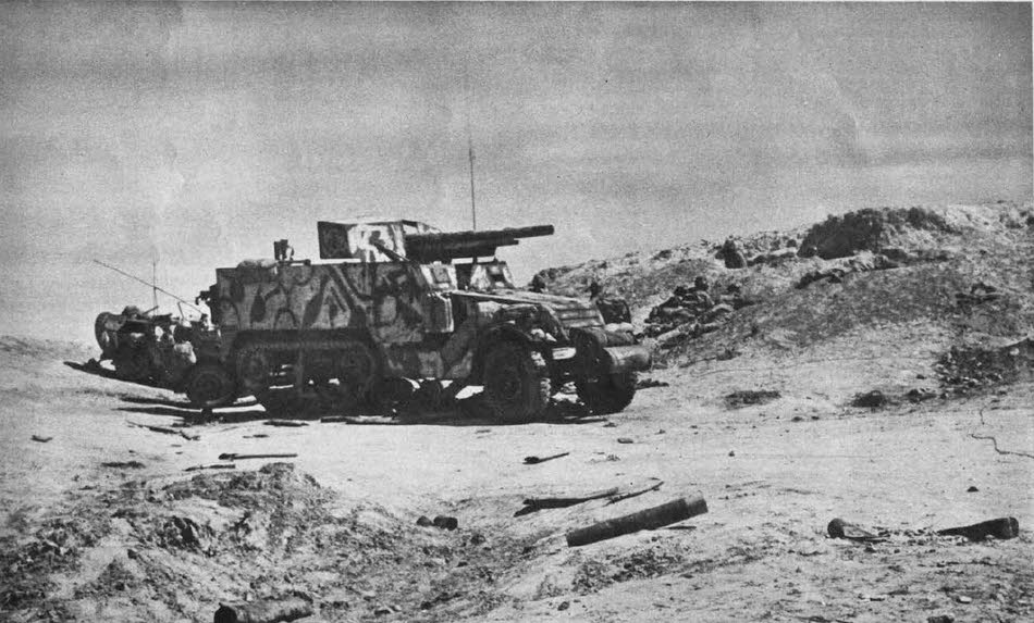 M3 75mm Gun Motor Carriage in North Africa 