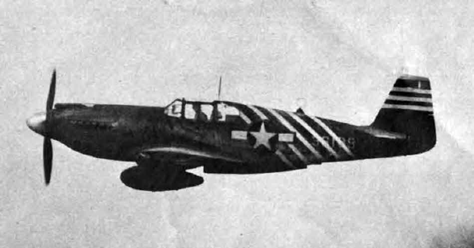 North American P-51A over Burma 