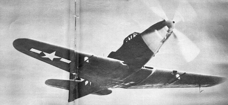 Bell P-63 Kingcobra from the Front 