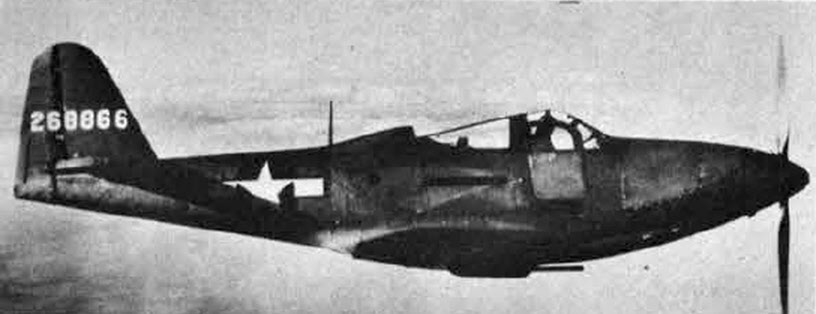 Bell P-63 Kingcobra from the right 