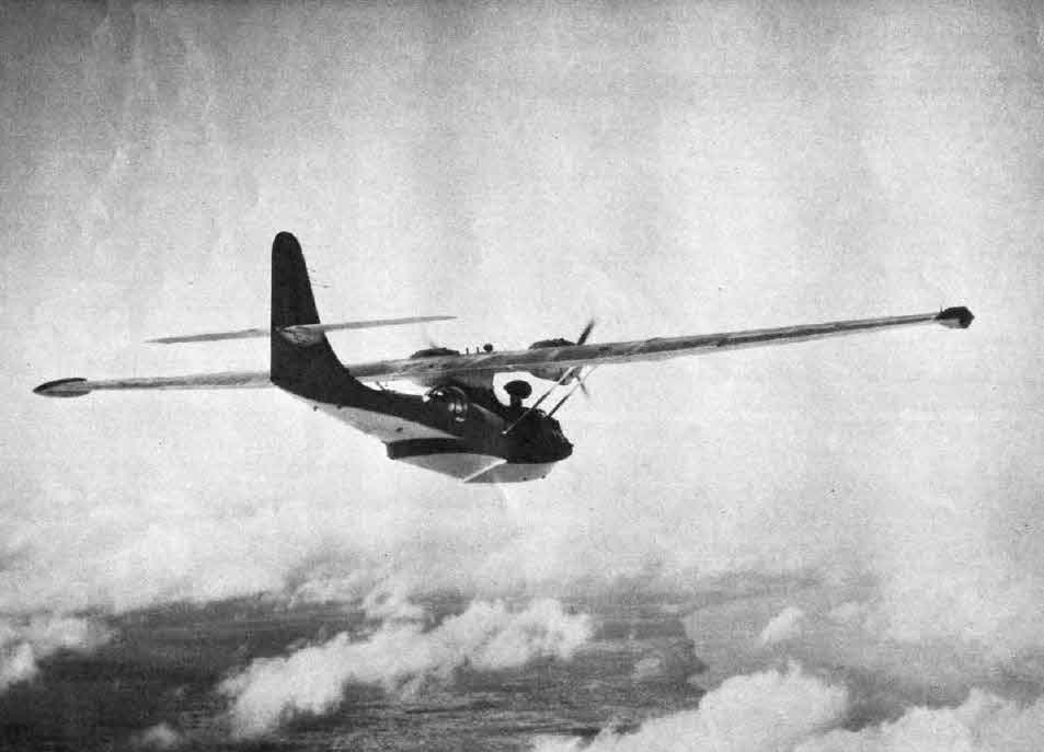Consolidated PBY-6A Catalina from the Rear 