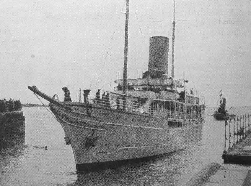 Steam Yacht Liberty, c.1914 