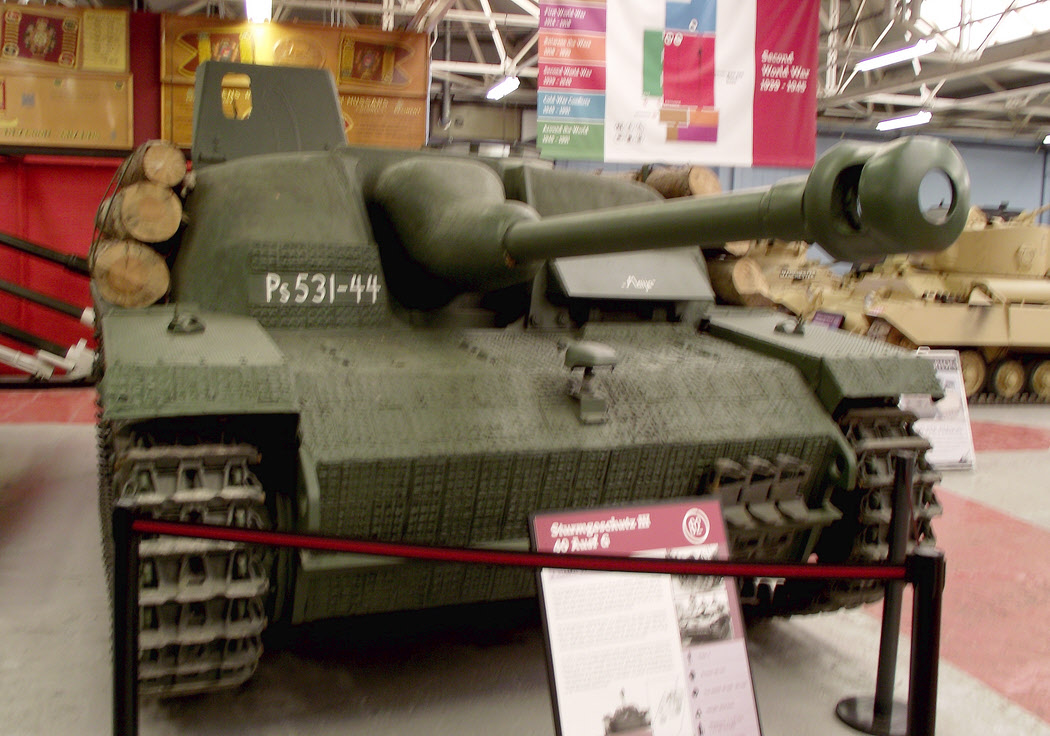 StuG III ausf G from the front
