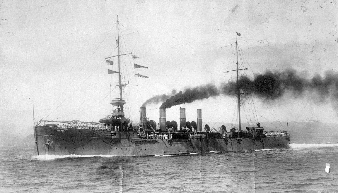 USS Birmingham (CL-2), 1914 